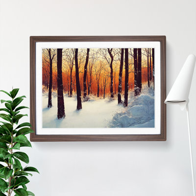 Miraculous Winter Forest - Framed Print