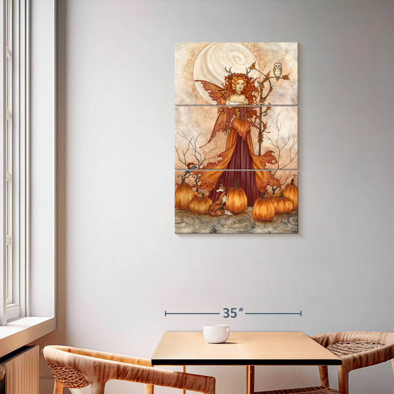 Pumpkin Queen, 57" H x 36" W