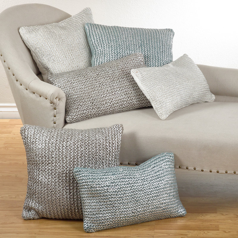 Coussin en coton Cassandra, Ivoire