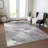 Machine Washable Indoor/Outdoor Claudian ACN1538 Lavender Rug-109536202