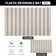 Ellie Waterproof Striped Plastic Outdoor Rug with Reversible