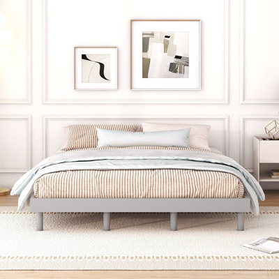 Modern Design Floating Platform Bed Frame