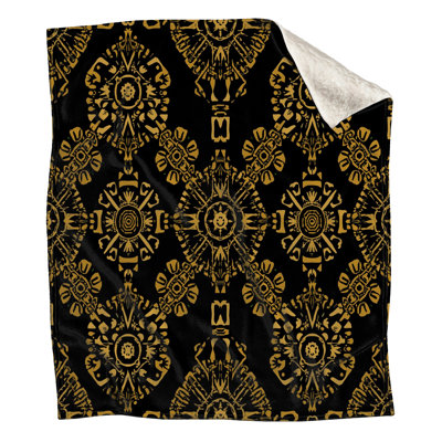 Couvertures ornées à motif doré