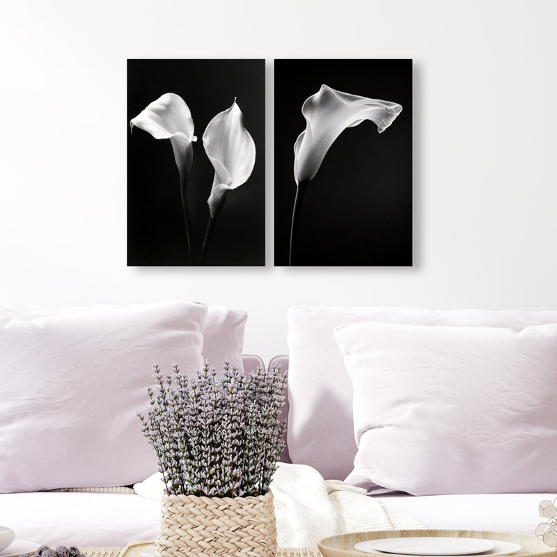 Calla Lily Set Set by Oliver Gal, 15" H x 10" W, Gallery Wrapped