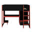Lit mezzanine simple avec bureau