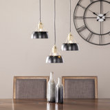 Luminaire suspendu tambour 3 lumières grappe