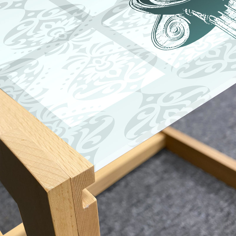 Jakima Sled Coffee Table, 62cm H x 74cm W x 40cm D