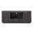 Rounded Sideboard With Vertical Wood Stripe For Living Room-116110944