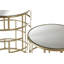 Loughman Glass Top Frame Side Table Set