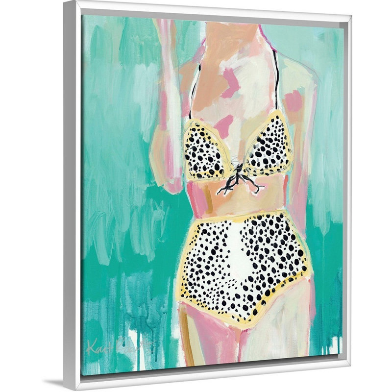 « Bumblebees » par Kait Roberts-impression sur toile, H 22 po x l 18 po x P 1,75 po, Toile blanche encadrée