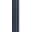 Braylyn Trellis Stripe Machine-Washable Navy/Gray Rug-34642906