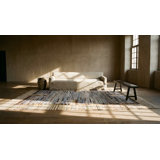 Antique Native American Flat Weave Rag Rug