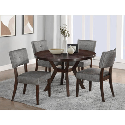 Ebern Designs Keziah Round Dining Table | Wayfair