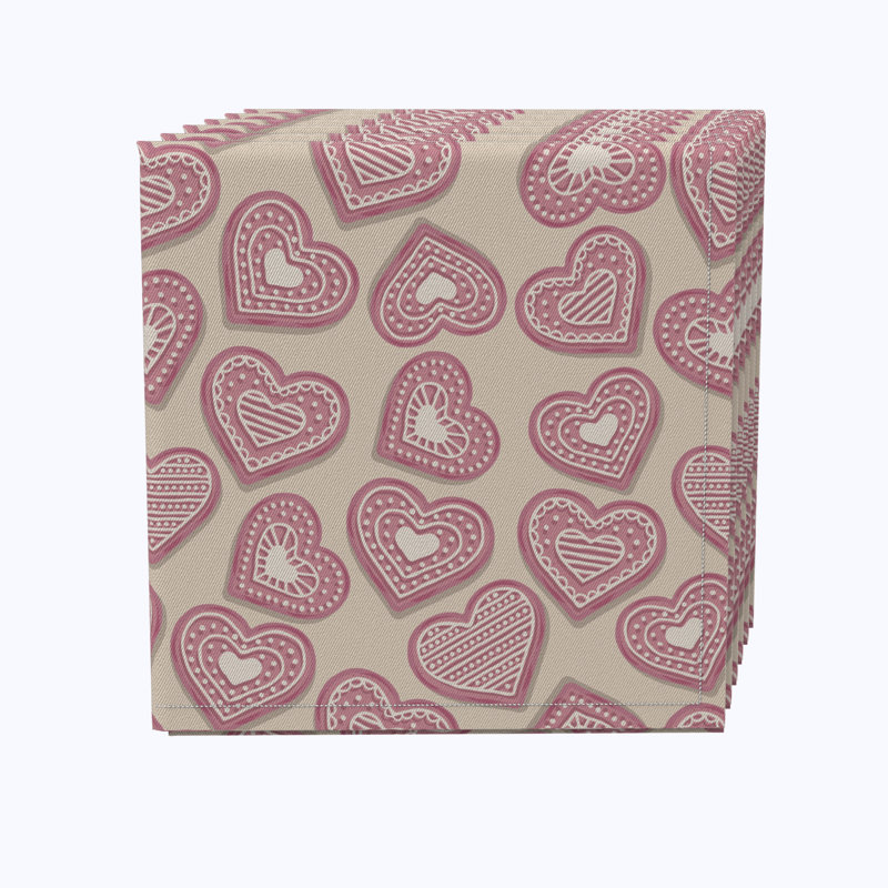 Cotton Twill No Pattern Square Napkin