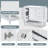 Keogh 36'' Single Bathroom Vanity with Ceramic Top-1809953959