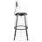 Backed Ergonomic Industrial Stool with Footrest-58829963-58829961