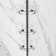 Capri 38'' W 79'' H Framed Neo-Angle Reversible Shower Kit in Black