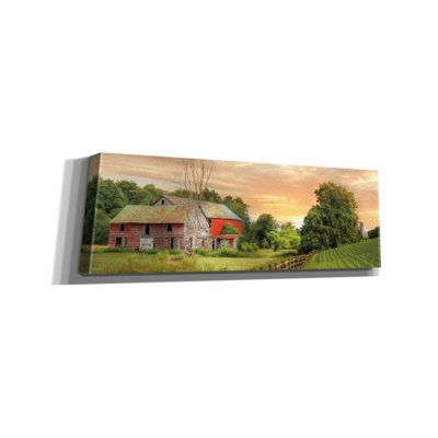 Gracie Oaks ''Greener Pastures'' By Lori Deiter Canvas Wall Art