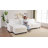 Shugar Solid and Manufactured Wood U-Shaped Sectional-110188851