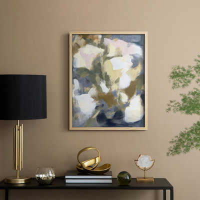 Reproduction encadrée FLORAL Series DCLIX - bois massif