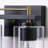 Bathroom Lighting Fixtures: 3-Light Bathroom Vanity Light Over Mirror with Clear Glass Shade, Wall Lamp for Mirror-86851828-97526034