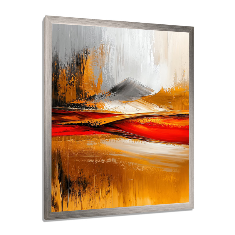 Nycolas - Landscapes Wall Decor, 32" H x 16" W, Silver, Reproduction encadrée d'une seule photo