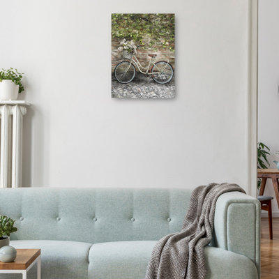 Bicicletta II by Studio Arts Canvas Art Print