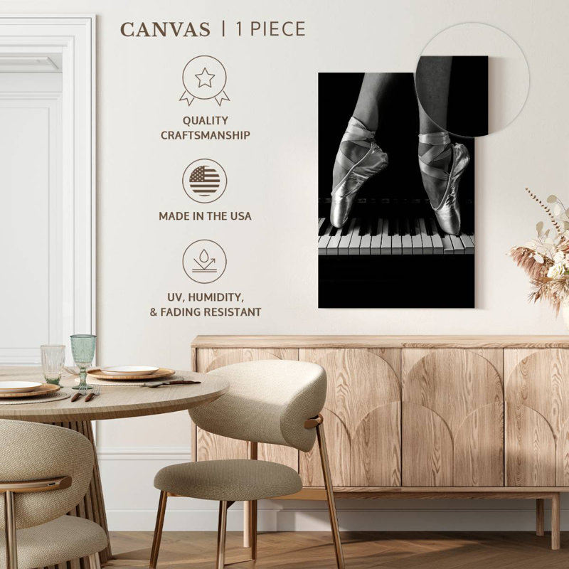 Enn Piano Ballet, H 12 po x l 8 po