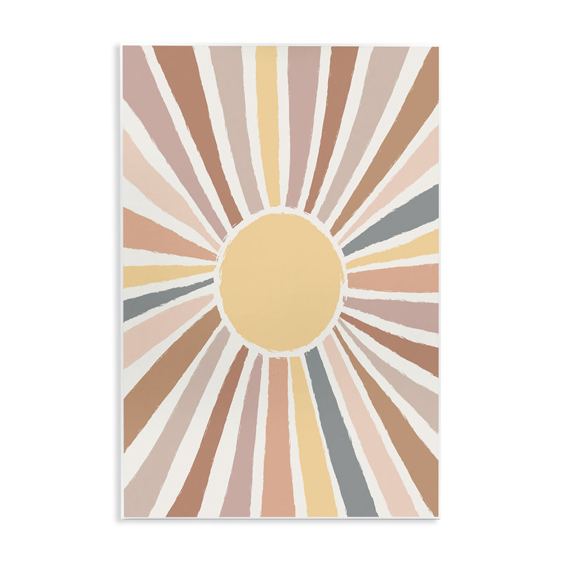 «Southwestern Desert Sun», impression, H 19 po x l 13 po