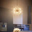 45cm beaded fireworks pendant lamp