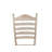 Classic Beige 17" D x 20.25" W x 42" H Dining Chair with Ergonomic Curved Ladder Back-76462881