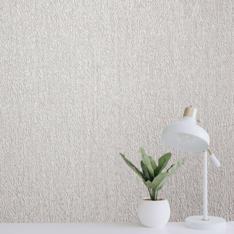 Papier peint moderne texturé gaufré rose