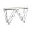 Conant 46'' Glass Top Console Table