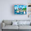 «Summer Lighthouse» par Mark Frost, impression sur toile tendue-534100970