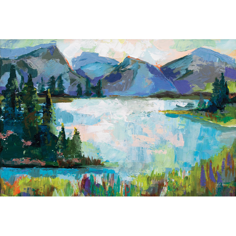 Up North by Jeanette Vertentes - Wrapped Canvas Painting, 30cm H x 46cm W