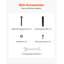 VEVOR Black Carbon Steel Bracket