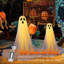 2Packs Halloween Decorations Outdoor,Halloween Party Decorations Indoor,Spooky Ghost Decor With Remote Control String Lights,Halloween Ghost Lights For Porches Yards Gardens Lawn-2093992940