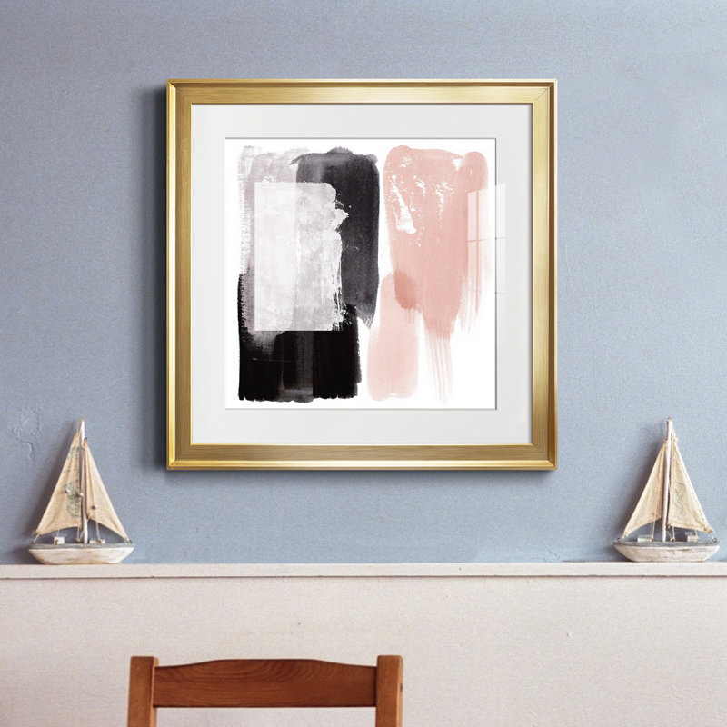 Coexistance V-Premium, reproduction encadrée prête à être accrochée, H 26,5 po x l 26,5 po x P 1,5 po, Papier avec cadre noir