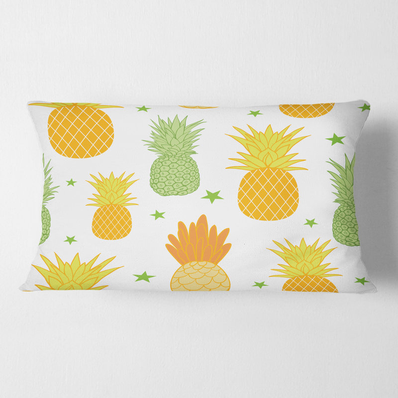 Coussin lombaire bliss ii ananas summer