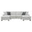126" Reversable Sectional