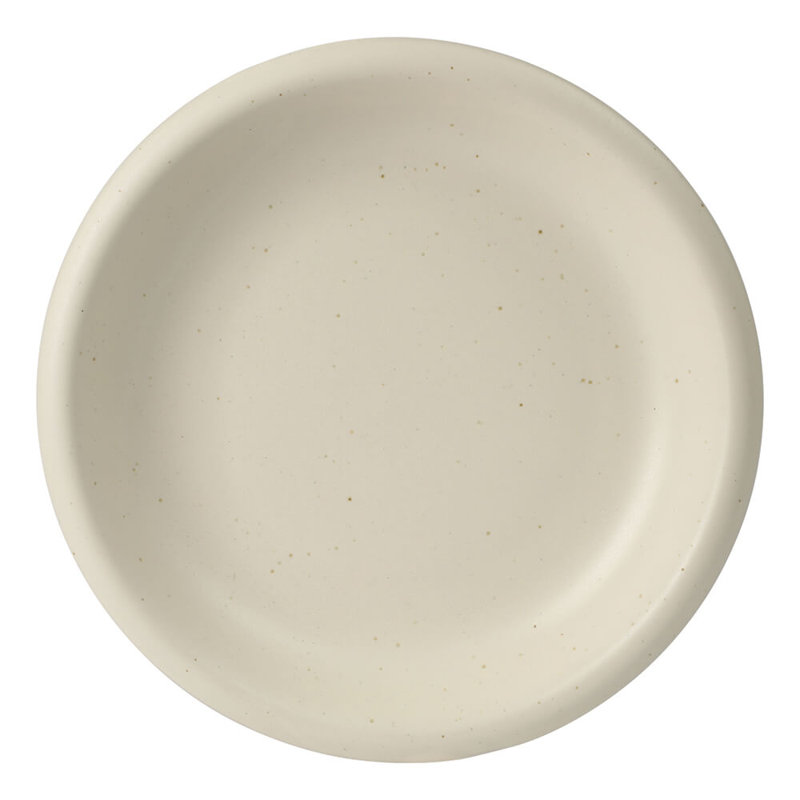 Bloomhouse Corcisa Clay 12 Piece Stoneware Reactive Glaze Dinnerware Set - Prosecco Blush Pink, White