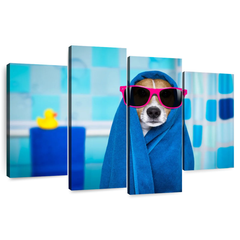 Ketti Jack Russell Bath Time