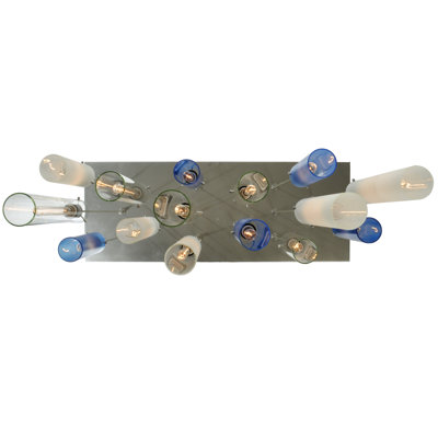 Andelynn 15 - Light Nickel Cluster Pendant