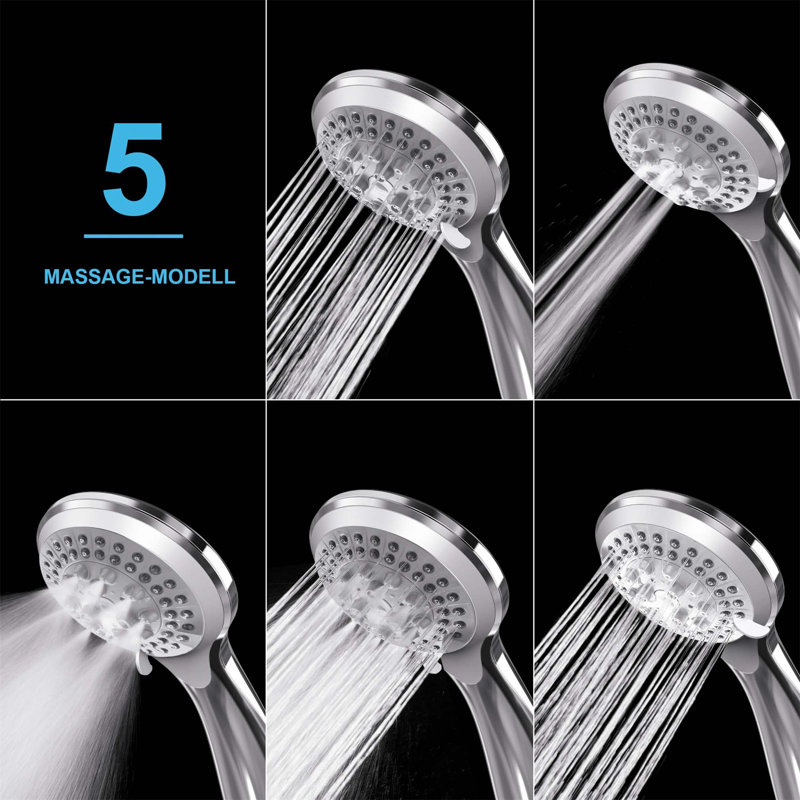 Handheld Shower Head, Chrome