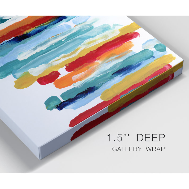 «Besima Captive Color I», reproduction d'art sur toile tendue, H 48 po x l 32 po x P 1 po