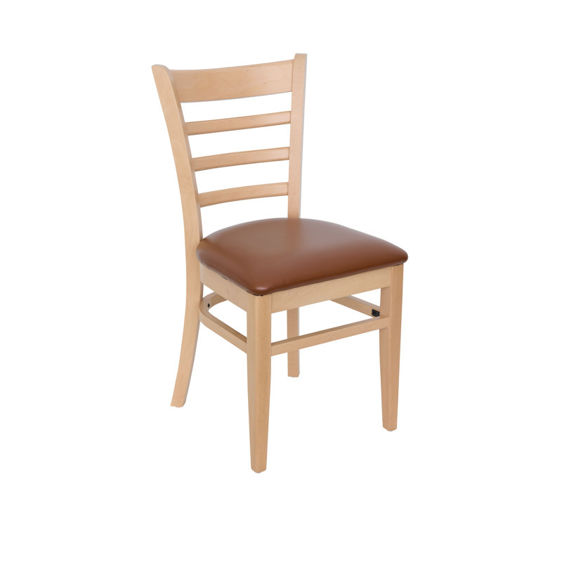 Chaise de salle à manger Berkeley, Beige, Rouge foncé