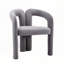 Fauteuil de cuisine en velours rembourré-2045468961