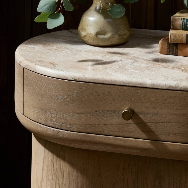 Lando Nightstand-Sand Marble