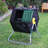 28 Gallons Plastic Outdoor Tumbler Composter with Latching Lid