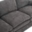 89"  Cozy Upholstered 3-seater Sofa Oversized Comfy Cloud Sofa Double Cushion 3-seater Sofa Plush Cushion Sofa Couch for Living Room, Grey-130468806